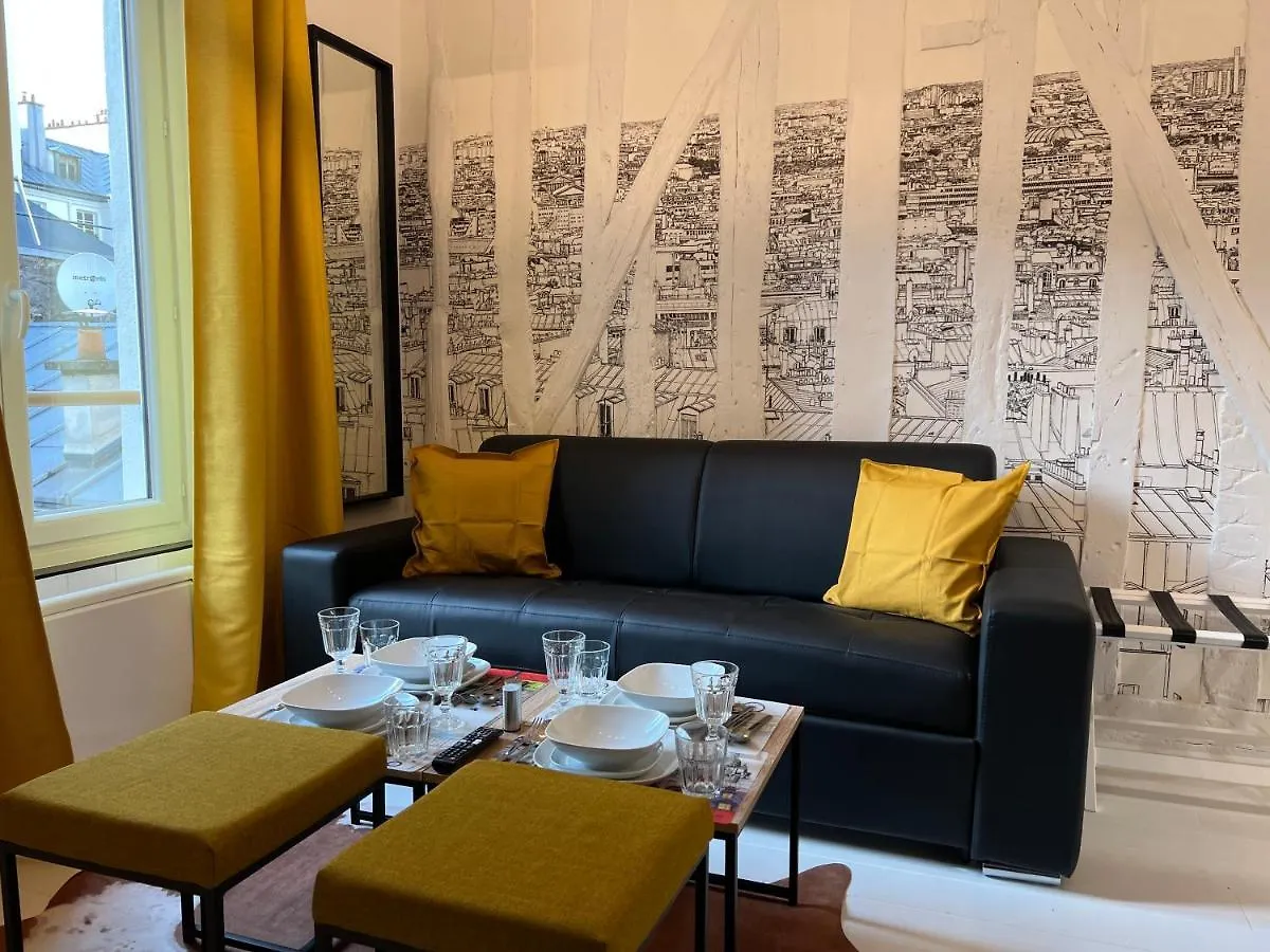 Apartman Au Passage Des Marais - City Centre Párizs